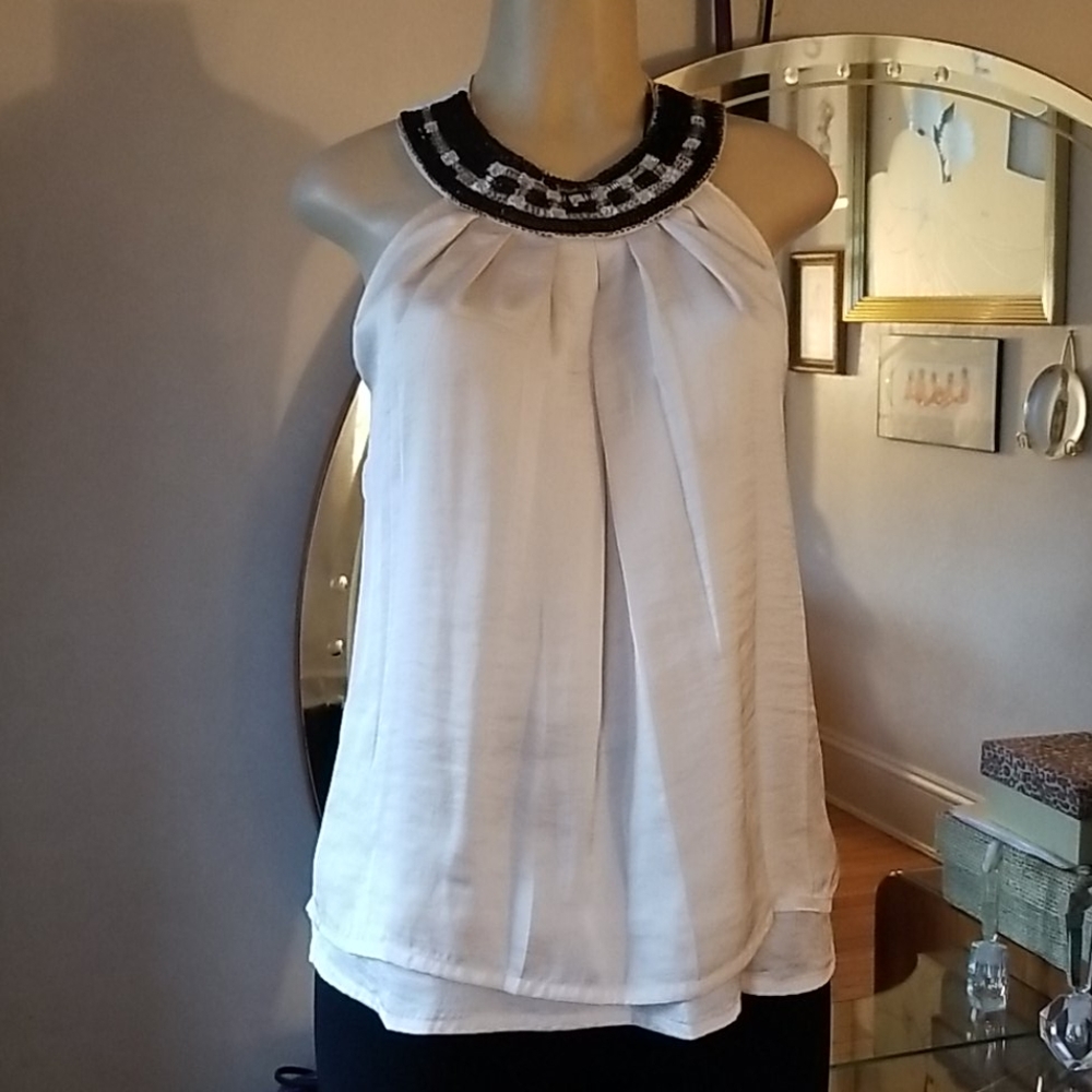 New Sarah by Sarah Johnson embellished top
